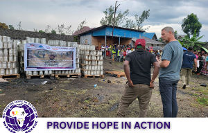 Lire la suite à propos de l’article ASSISTANCE EN VIVRES AUX RETOURNES DE GUERRE A SAKE : PROVIDE HOPE IN ACTION SUR LE TERRAIN